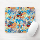 Sommerfußmuster Mousepad (Mit Mouse)