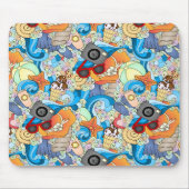 Sommerfußmuster Mousepad (Vorne)