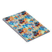 Sommerfußmuster Notizblock (Rechte Seite)