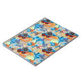 Sommerfußmuster Notizblock (Linke Seite)