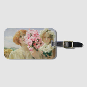 Sommergabe von Sir Lawrence Alma-Tadema Gepäckanhänger