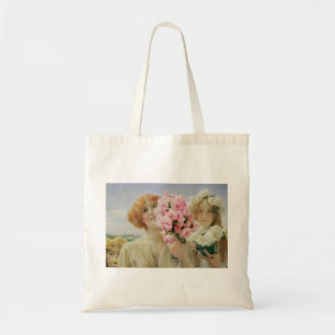 Sommergabe von Sir Lawrence Alma-Tadema Tragetasche