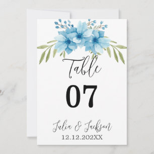 Sommergarten Aquarell Blumen Hochzeit