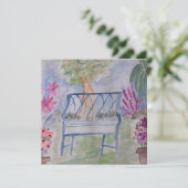 Sommergarten-Bändchenkarte (Stehend Vorderseite)