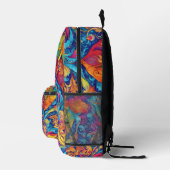 Sommergarten Bedruckter Rucksack (Rechts)