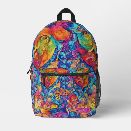 Sommergarten Bedruckter Rucksack (Vorderseite)