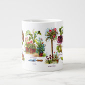 Sommergarten Botanicale Jumbo-Tasse (Vorderseite)
