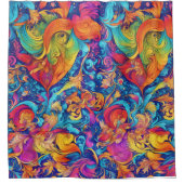 Sommergarten Duschvorhang (Vorderseite)