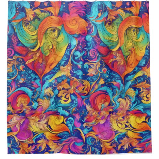 Sommergarten Duschvorhang (Vorderseite)