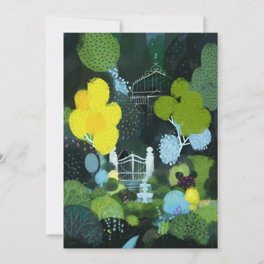 Sommergarten Einladung (Vorderseite)