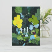 Sommergarten Einladung (Stehend Vorderseite)