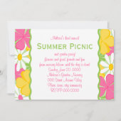 Sommergarten Einladung (Vorderseite)