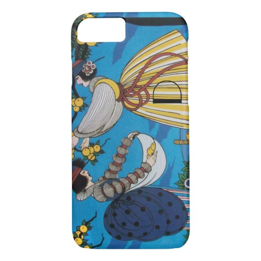 SOMMERGARTEN/FASHION COSTUMEN DESIGNER MONOGRAM Case-Mate iPhone HÜLLE (Rückseite)