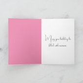 Sommergarten für die Wildblume zum Geburtstag Karte (Innenseite)