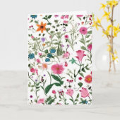 Sommergarten für die Wildblume zum Geburtstag Karte (Gelbe Blume)