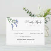 Sommergarten Hochzeit der Wasserfarben Einladung (Stehend Vorderseite)