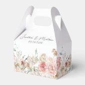 Sommergarten Hochzeit der Wasserfarben Geschenkschachtel (Vorderseite)