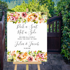 Sommergarten Hochzeit der Wasserfarben Poster