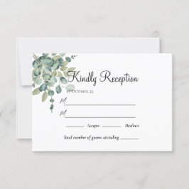 Sommergarten Hochzeit der Wasserfarben RSVP Karte