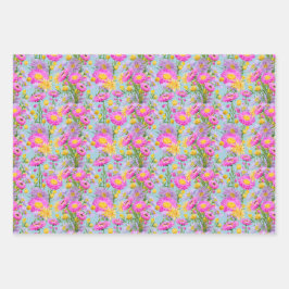 Sommergarten Hütte Geschenkpapier Set