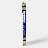 Sommergarten Italienisch Majolica blauen Fliesen Z Case-Mate iPhone Hülle (Rückseite / Links)