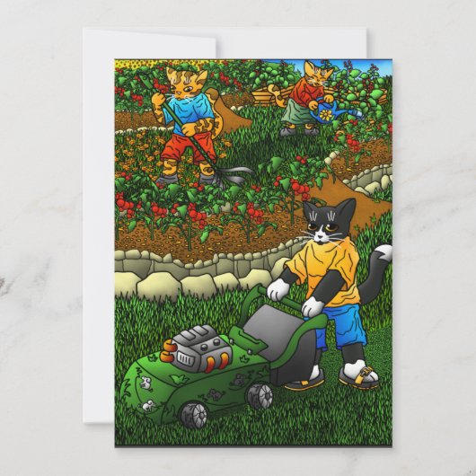 Sommergarten Karte (Vorderseite)