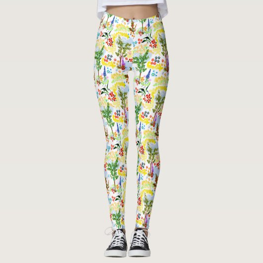 Sommergarten Leggings (Vorderseite)