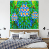 Sommergarten Leinwanddruck (Insitu (Schlafzimmer))