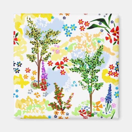 Sommergarten Magnet (Vorne)