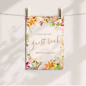 Sommergarten mit Aquarellgarten Hochzeitsgast Poster