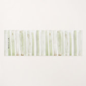 Sommergarten | Monogramm Yoga Mat Yogamatte (Vorderseite (Horizontal))