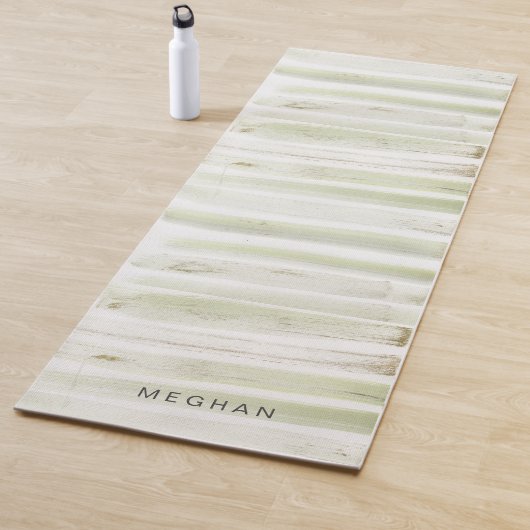 Sommergarten | Monogramm Yoga Mat Yogamatte (Beispiel)