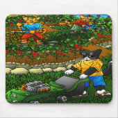 Sommergarten Mousepad (Vorne)