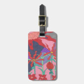 Sommergärten nachts gepäckanhänger (Vorderseite vertikal)