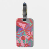 Sommergärten nachts gepäckanhänger (Rückseite vertikal)