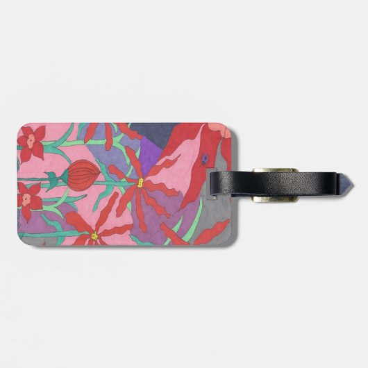 Sommergärten nachts gepäckanhänger (Rückseite horizontal)