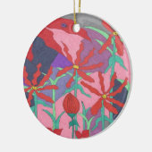 Sommergärten nachts keramik ornament (Links)