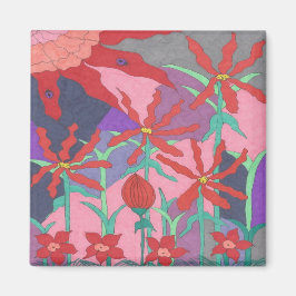 Sommergärten nachts magnet