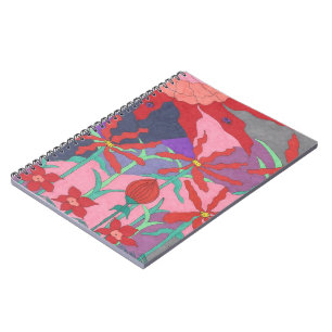 Sommergärten nachts notizblock