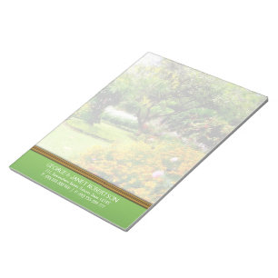 Sommergärten Natur Personalisiert Notepad Notizblock