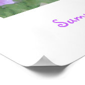 Sommergarten Poster (Ecke)