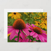 Sommergarten Postkarte (Vorne/Hinten)