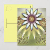Sommergarten Postkarte (Vorne/Hinten)