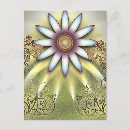 Sommergarten Postkarte (Vorderseite)