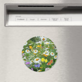 Sommergarten-Rundmagnet Magnet (In Situ (Geschirrspüler))