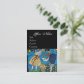 SOMMERGARTEN / SCHÖNHEIT KOSTENLOSE DESIGNER VISITENKARTE (Stehend Vorderseite)