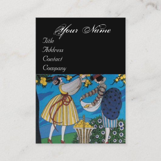 SOMMERGARTEN / SCHÖNHEIT KOSTENLOSE DESIGNER VISITENKARTE (Vorderseite)