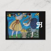 SOMMERGARTEN / SCHÖNHEIT KOSTENLOSE DESIGNER VISITENKARTE (Rückseite)