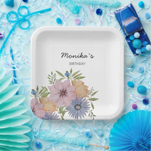 Sommergarten Sommerrodelbahn Pappteller (Party)