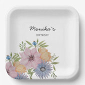 Sommergarten Sommerrodelbahn Pappteller (Vorderseite)